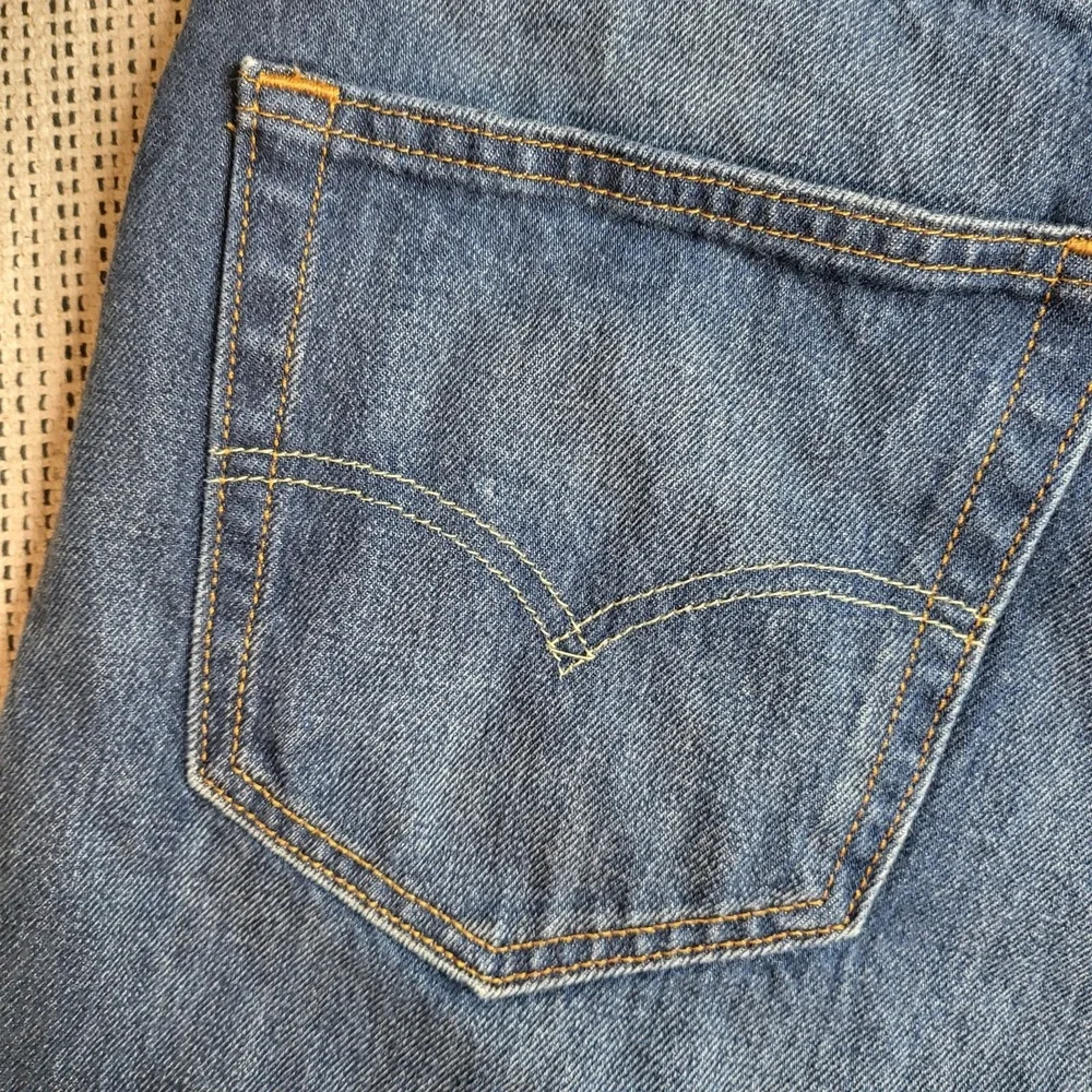 Levis 569 Shorts Men 36 Denim Jorts Baggy‎ Blue Skater Grunge Dad Y2K Light Wash